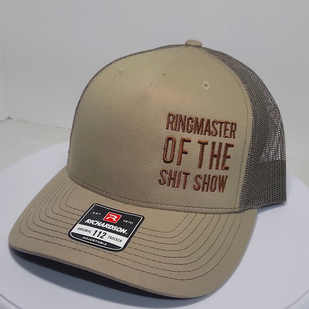 Richardson 112 trucker hat welcome to the show